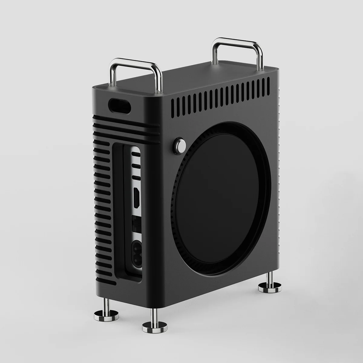 ZEERA MacForge Gen2: CNC Aluminum Stand Mac Pro Case for Mac Mini M4 Pro - Image 2