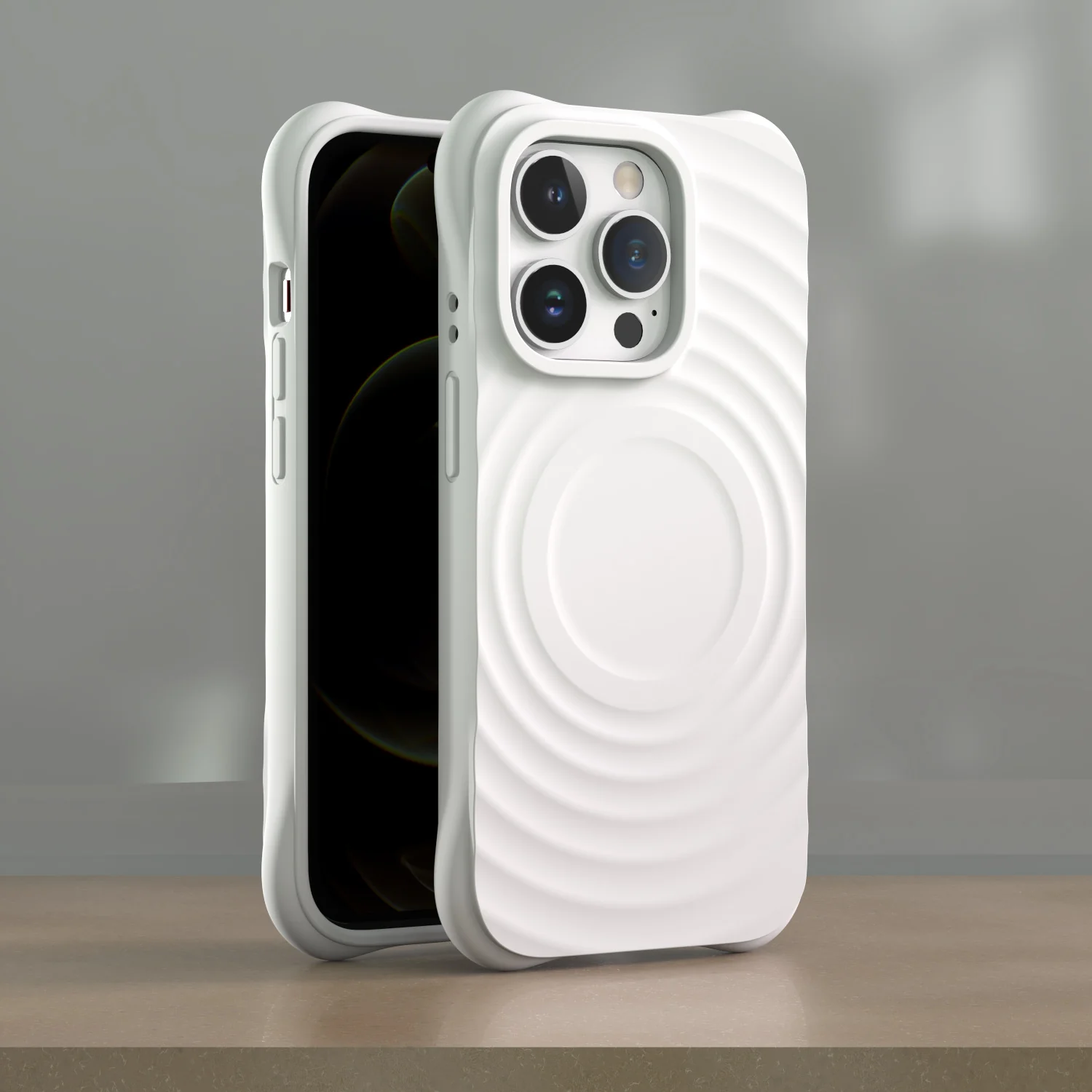 ZEERA MagRipple Pro: Ripple Design MagSafe Case for iPhone 17 Air, iPhone 17 Pro Max - Image 2