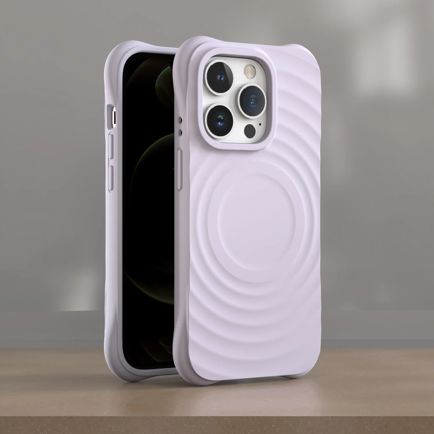 ZEERA MagRipple Pro: Ripple Design MagSafe Case for iPhone 17 Air, iPhone 17 Pro Max - Image 3